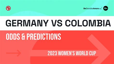 germany vs colombia prediction odds